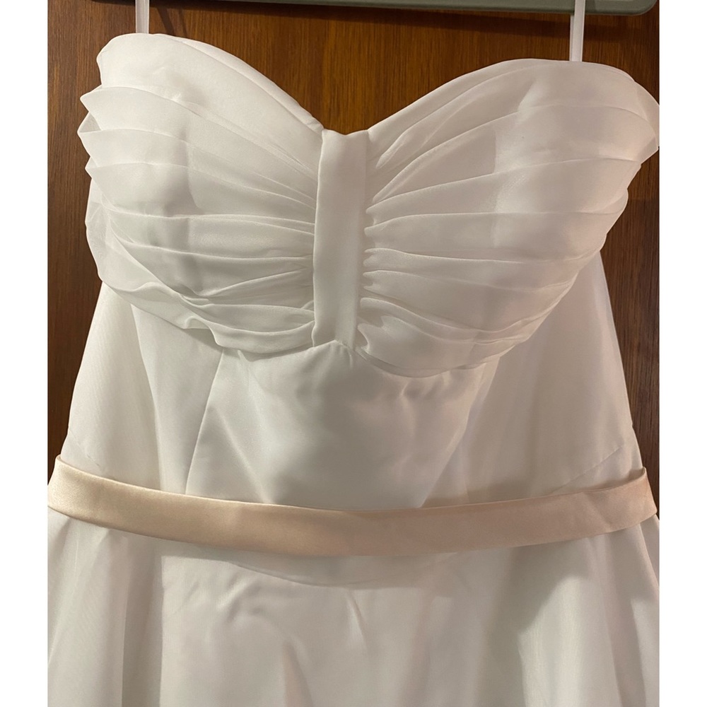 NWT Unique Vintage X Dolly Couture Strapless Tea Length Wedding / Prom Dress - Picture 13 of 16